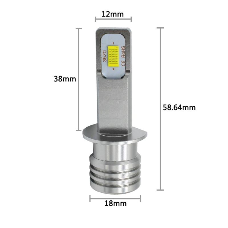 12-24 V 1000lm H1 Canbus 360 Beam Reverse Light