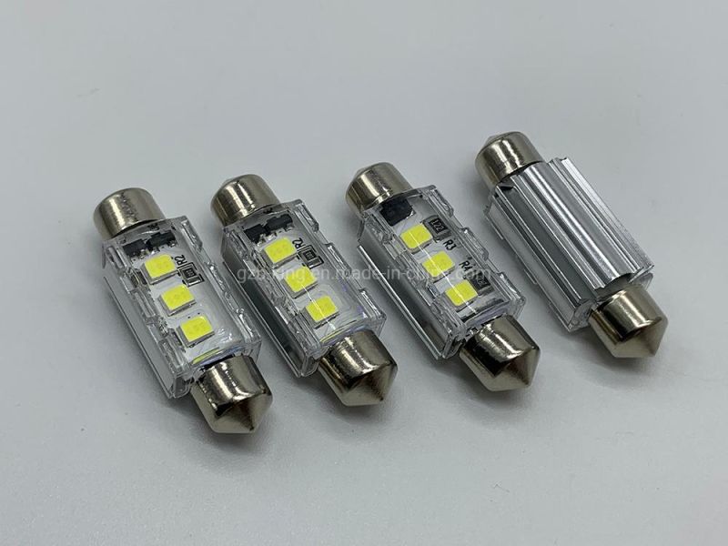 Auto Interior Light 39mm Festoon 3030 3SMD LED DC9-20V for Car Dome License Plate Light