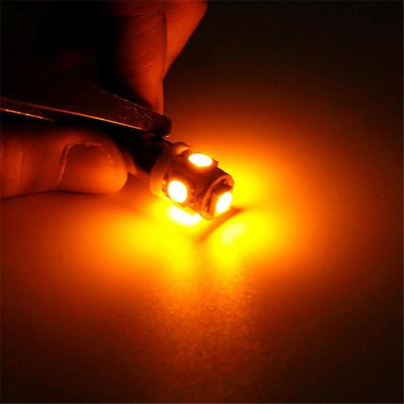 Auto Interior Ba9s Car LED Bulb Lights 12V 5SMD 5050 Canbus White