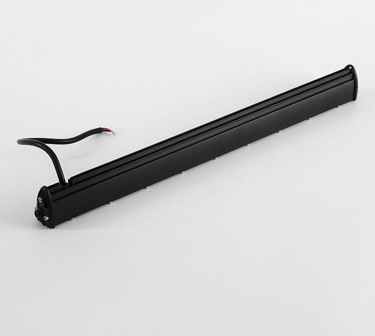 Single Row 54W Long Auto Slim LED Light Bar 12V24V Offroad Driving Car LED Light Bar