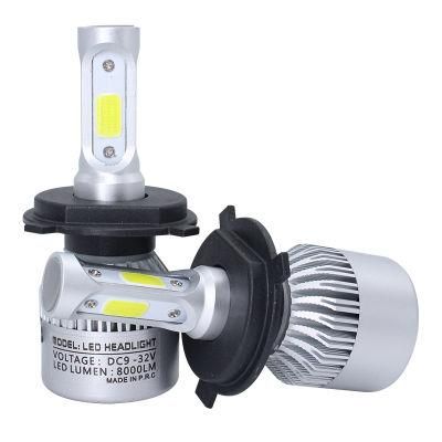 Auto Lighting System Factory Price Super Bright12V 24V 16000lm S2 Car Light 9005 9006 H7 H4 LED Headlight