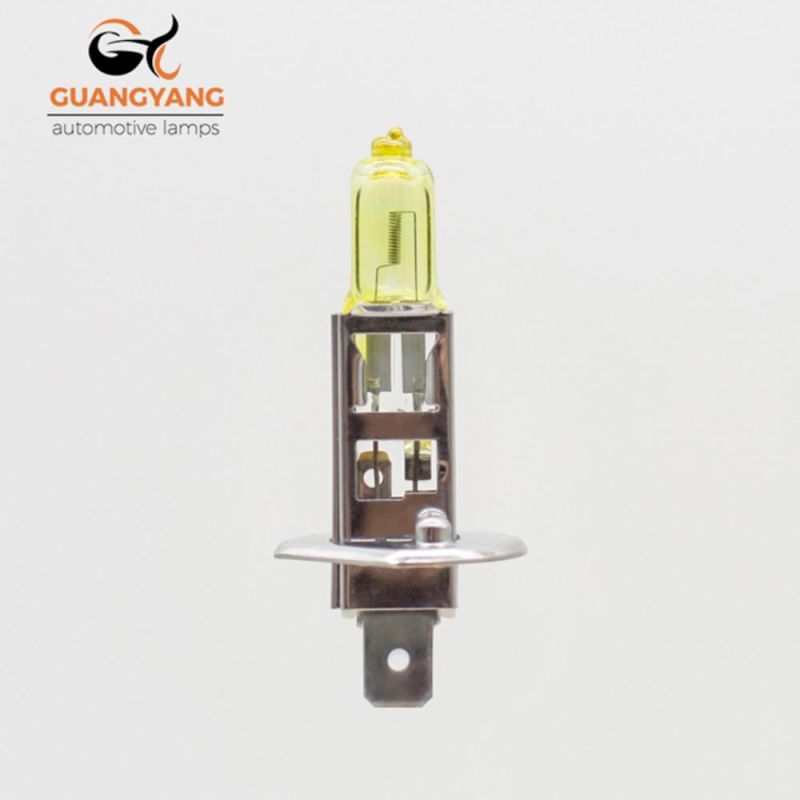 H1 12V 55W Yellow Light Fog Car Lamp Headlight Halogen Bulbs