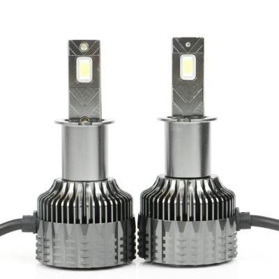 V30 New 5500lm LED 9005 9006 H1 H3 K5 Fan Cooling Car LED Headlight Bulbs, H4 H7 LED Headlight