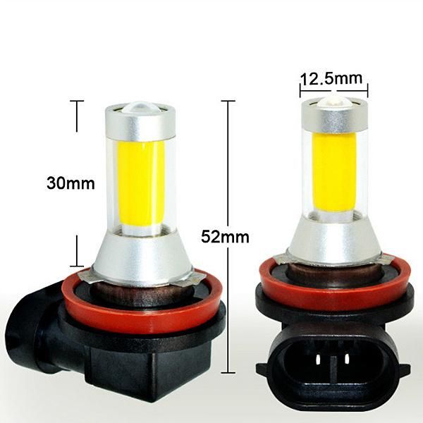 10-30V 1000lm White Yellow COB Fog Light