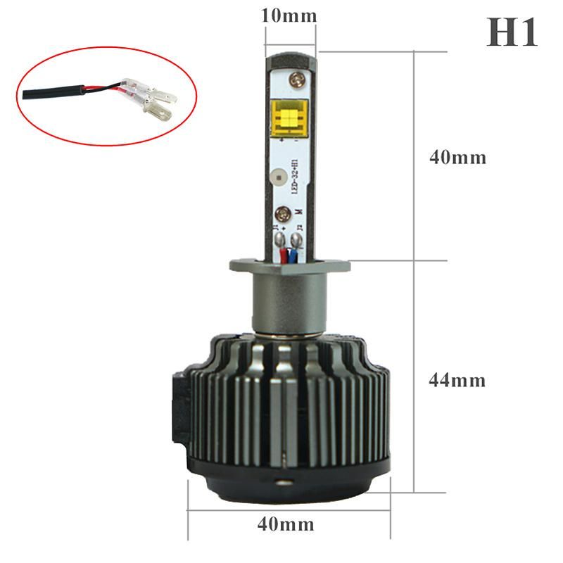 Wholesale V16 LED Headlight H13 Turbo 80W 8000lm H13 LED Bulb All in One Car LED Headlight Kit COB Chips