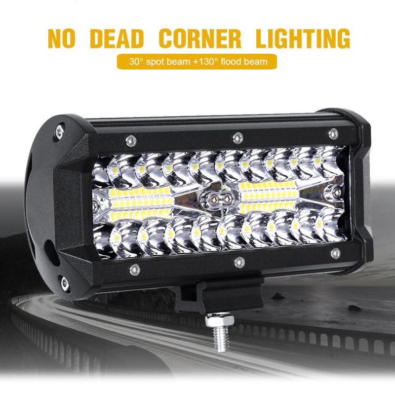 4 / 7inch LED Light Bar / Work Light 54W 120W Spot LED Work Light Bar Spot Beam for Offic Tractor Truck 4X4 SUV Jeep ATV