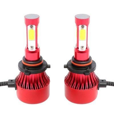 High Quality X7 Red H4 H11 H7 9005 9006 Car LED Headlight Bulbs 12/24V 100W 1000lm Headlamp COB Chips Auto LED Bulb Headlight