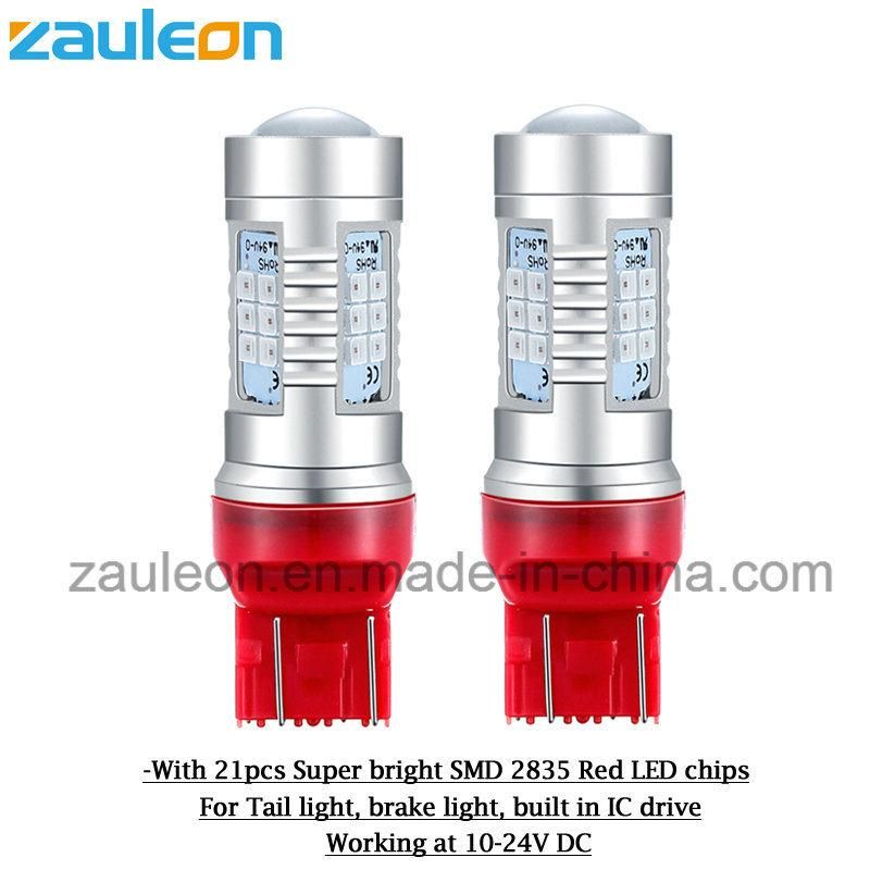 7443 Red LED Brake/Tail Bulb 10-30V DC