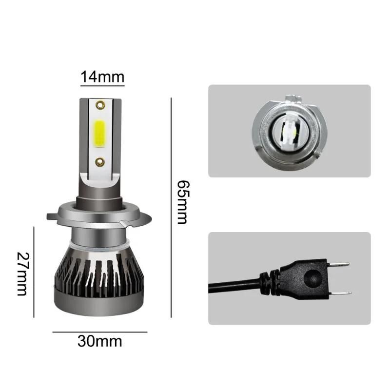 Auto Lighting System C6 Car LED Headlight Automotive LED Auto Lamps 9005 H11 H7 H4 LED Headlamp