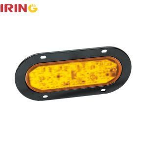 Waterproof Oval 4W LED Amber Turn Indicator Arrow Light for Truck Trailer (LTL1654)