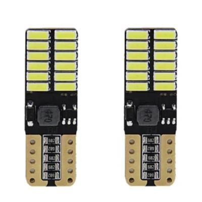 2PCS 5W T10 LED Car Interior Map Dome Lights Parking Light Auto Signal Lamp 12V 6000K Canbus LED Bulbs LED Car Headlight