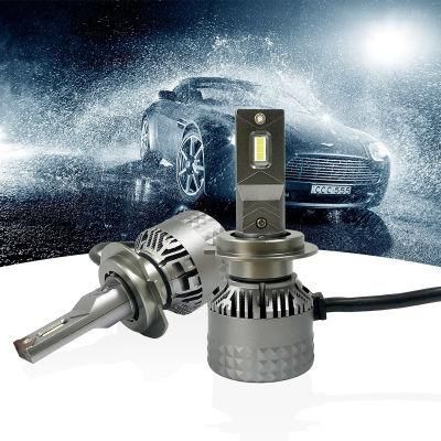 2PCS Car Headlight Csp LED V18 120W 12000lm Canbus IP68 H1 H3 H4 H7 9005 9006 Car Auto Headlamp LED Lights 6000K Headlight