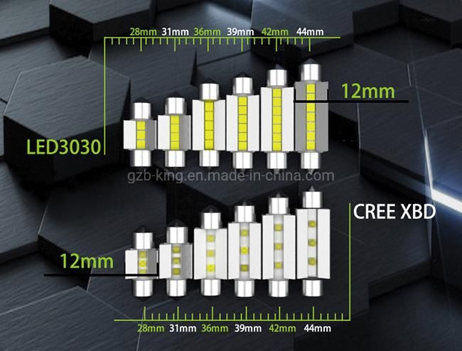 Super Bright CREE LED 42mm Festoon Light