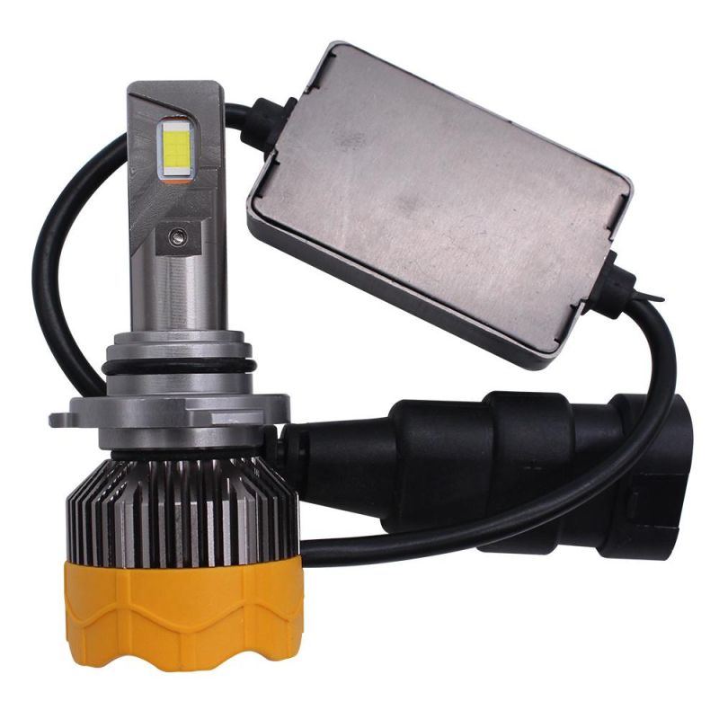 Wholesale Super Bright 80W 16000lm with Canbus 6500K Cooling Fan H7 H4 Car LED Headlight for Truck and Motorcycle