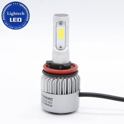 Brightest Headlights H11 LED Headlight Bulb 36W LED Head Light with Cooling Fan