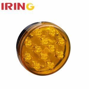 LED Amber Turn Direction Indicator Tail Lights for Truck Trialer with E4 Approval