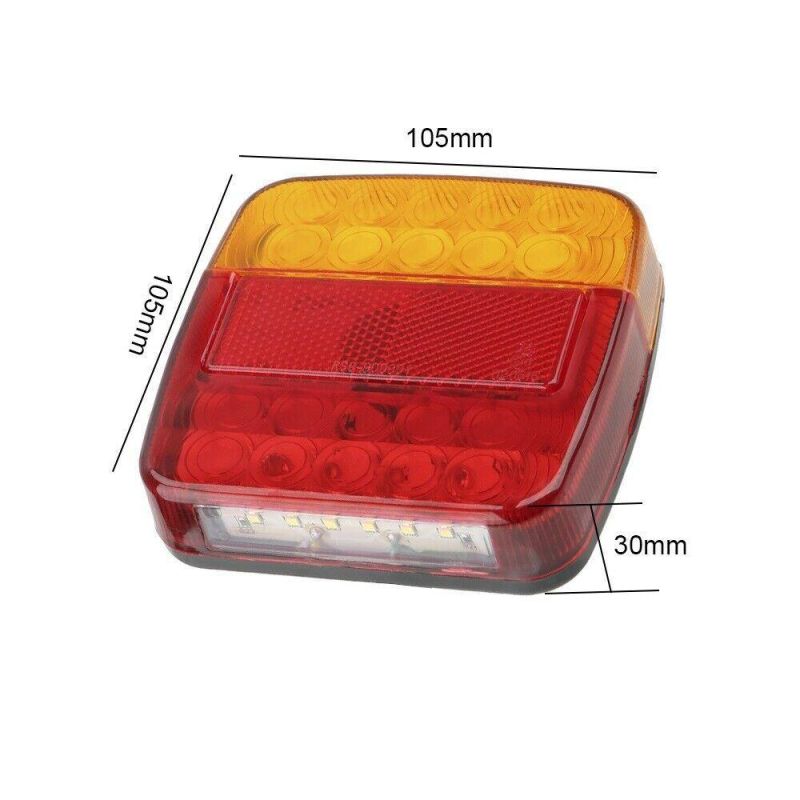 DC12V Wireless Trailer Magnetic Tow Light Kits LED Tail Light for Truck Trailer Lighting Wireless Trailer Set Magnetic