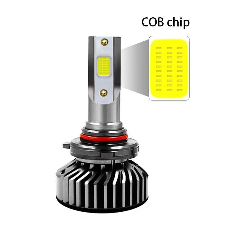 LED Automobile Headlight 6500K F2 COB H4 H7 LED 9012 9005 H1 H11 LED Light bulb