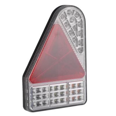 Manufacturer High Quality ECE 10-30 Volt Indicator Turn Stop Tail Reverse Fog Reflector Combination LED Rear Tail Light