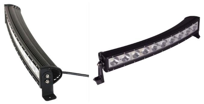 CREE 100W Curved Single Row LED Car Light Bar