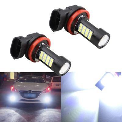 2PCS Super Bright Car H4 H7 H8 H11 LED 9006 Hb4 9005 Hb3 Fog Lights Bulb 20W 2835 42SMD White Car Headlight LEDs Light DC 12V