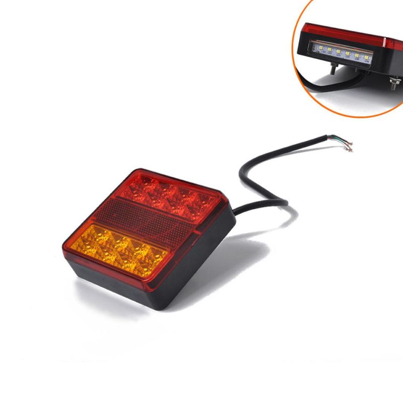 26LED Square Combination Trailer Tail Lights