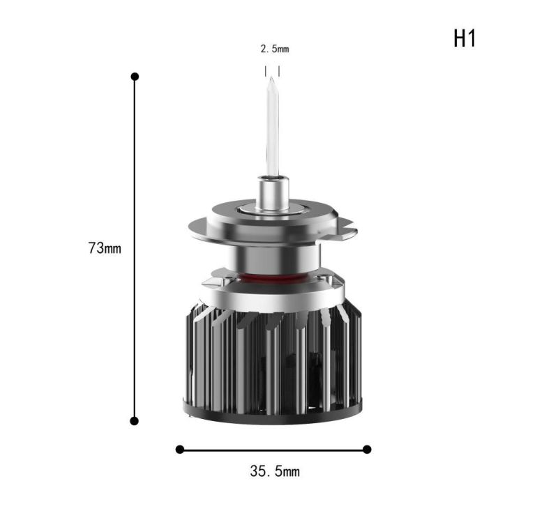 H4 H11 H1 9005 9006 High Power Car Conversion Kits LED Headlamp Auto 50W 8000lm Y16 LED Headlight LED Bulb