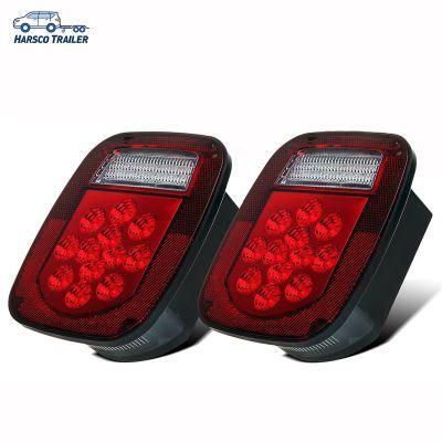 39LED Turn Signal Trailer Tail Lights