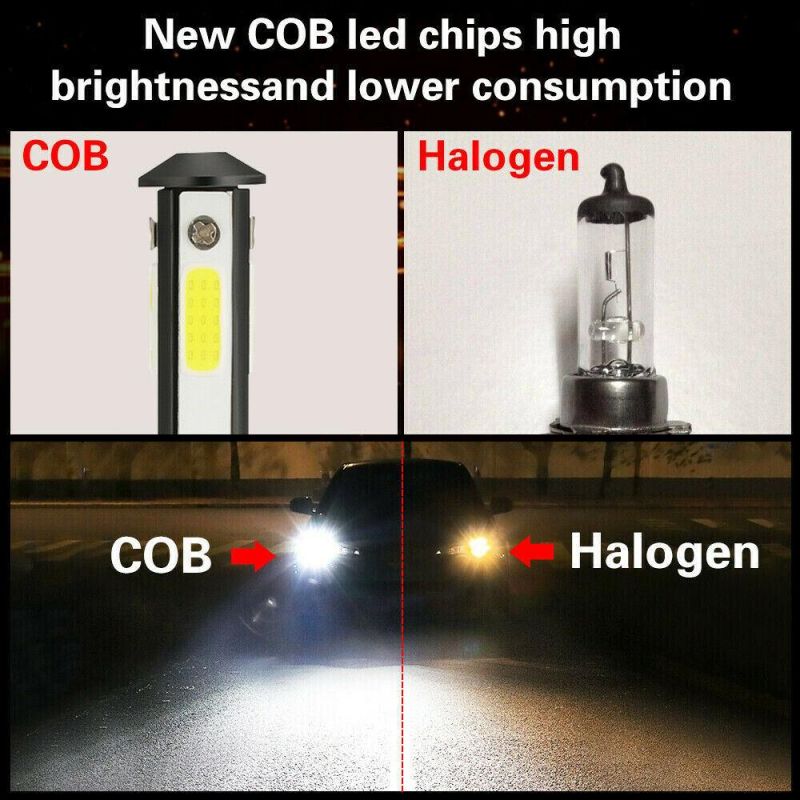 Powerful Super Bright LED Bulb LED Headlight H11 Auto Lamp Car Automobiles LED Head Lamp 12V 24V 8000K Blue Light