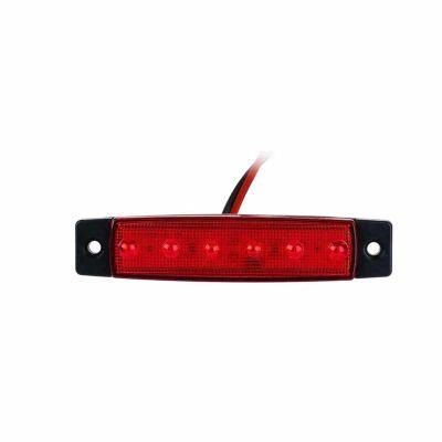 12V Amber Red Indicator Light Rear Side Marker Light for Truck Trailer RV Boat Clearance Light