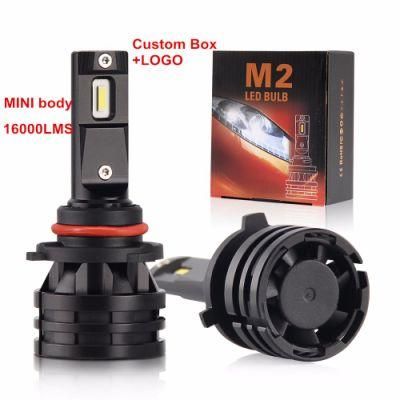 Auto Lighting System Super Bright H4 CREE Car LED Headlight Bulbs 9005 9006 12V 24volt M2 LED Headlight H7 LED H4