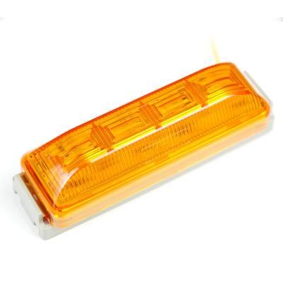 Emark Auto LED Outline 12V 24V Rectangular Clearance Side Marker Light for Trailer Truck