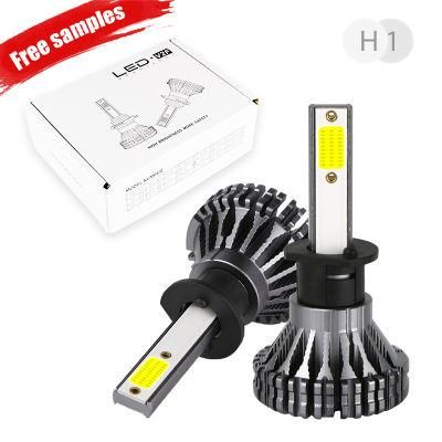 High Power 6000K Yellow Dual Color H4 1919 Chip Car Auto Headlight Bulb 4500lm 40W 9005 H7 H11 LED Headlight Fog Light