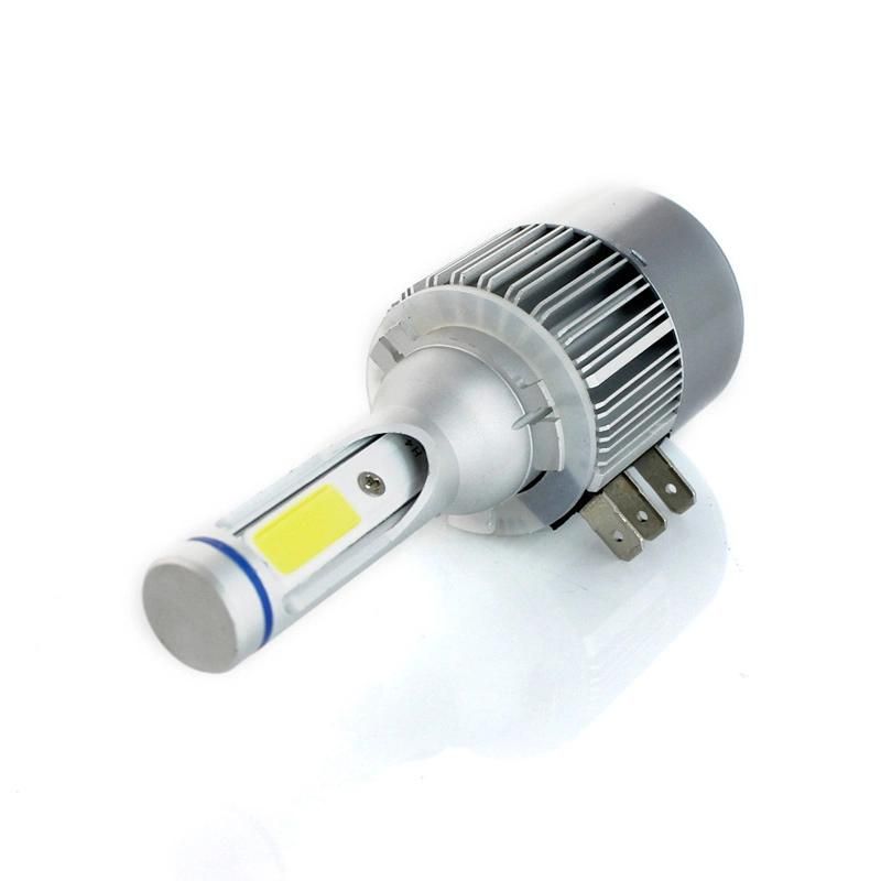 Car H15 LED Bulb Headlight 24W 4000lm Wireless Car Headlight Lamp 12V Conversion Driving Light 6500K White for VW Audi BMW