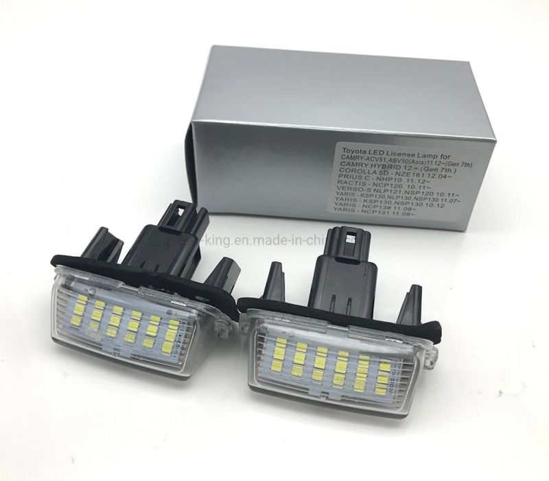 LED License Plate Light for Toyota Camry