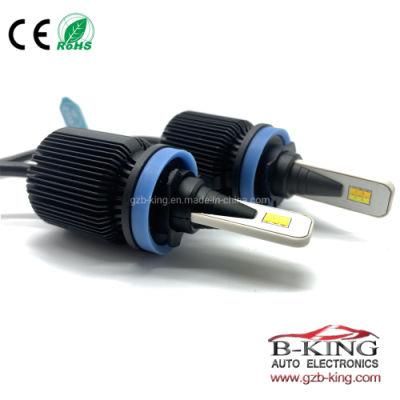 Dual Color 4000lm H11 Car LED Headlight