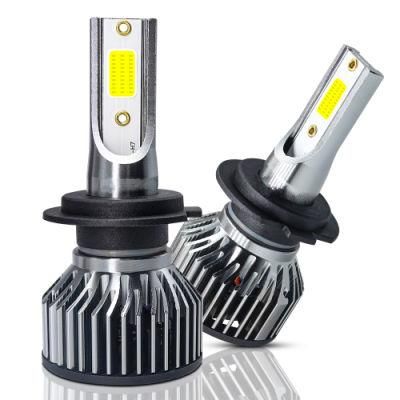 Super Bright LED Car Headlight H4 H7 9006 9012 COB LED Auto Light 110W