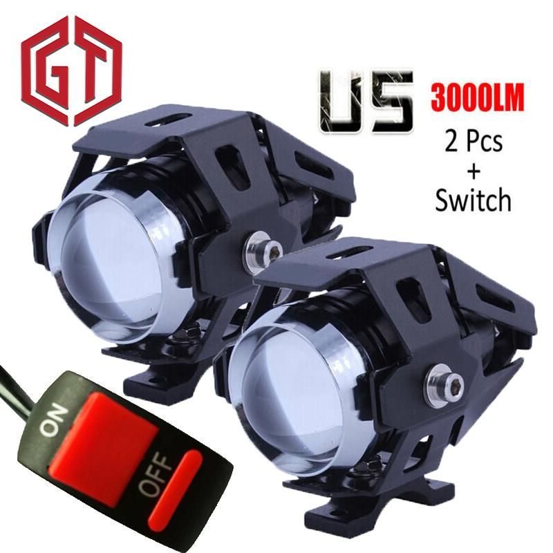 2020 Hot Sales 12V-80V Universal Motorcycle LED Bike U7 LED Headlight 30W Waterproof Motorcycle Fog Light 2 Buyers