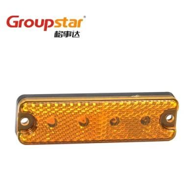 Manufacturer LED Side Marker Turn Flashing Amber LED Warning Light for Truck Trailer