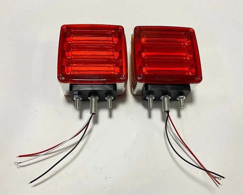 20W Universal Truck Headlight Rear Tail Light Car Trailer LED Tail Light