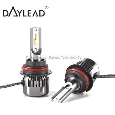 High Lumen 6000K 9005 9006 H1 H4 H7 H13 LED Headlight for Car with 30W Csp Chip