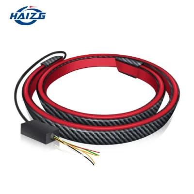 Haizg LED Spoiler Car Tail Light Red Brake Reverse DRL Decoration Lights 12V LED Strip Turn Signal Truck LED Tail Lights