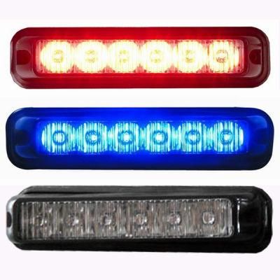 Mult-Color LED Dash Warning Strobe Emergency Light (TBF-6691L)