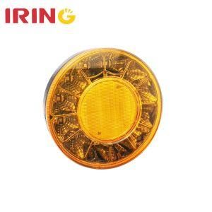 Waterproof 10-30V LED Amber Indicator Turn Signal Light for Bus Trailer (LTL1143A)