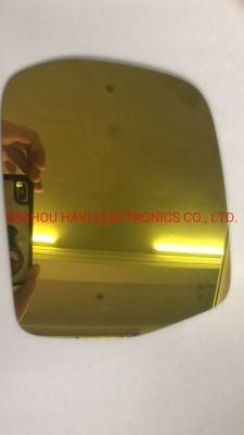 Gold Auto Side Rear View Mirror