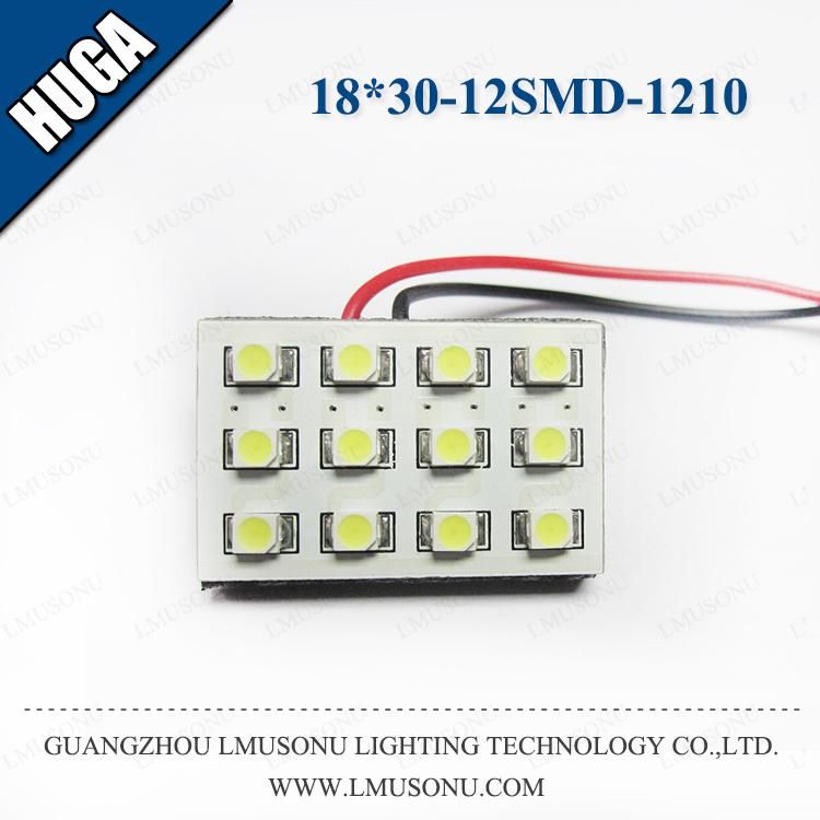 30*38mm 20SMD 5050 LED Reading Lamp for Auto