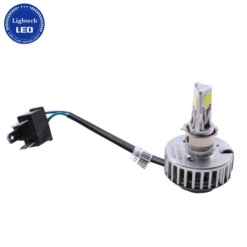 Mh3 Motorcycle Parts Three Sides 40W COB LED Motorcycle Headlight