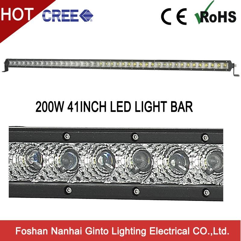 Single Row 200W 41.5inch LED Light Bar for 4X4 ATV/SUV/off Road Driving (GT3510-200W)