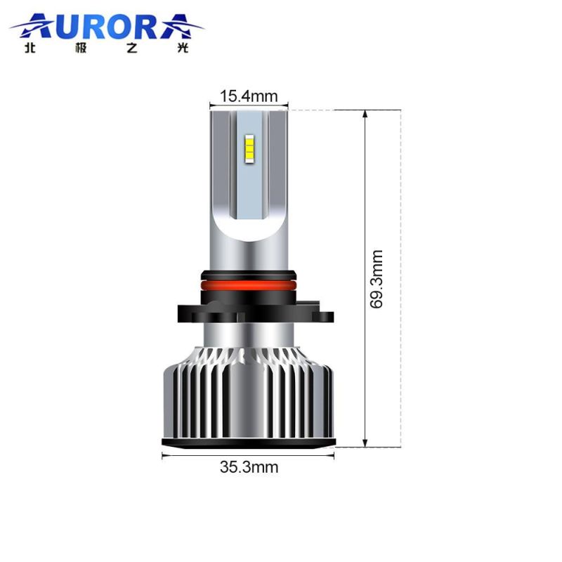 Wholesale Super White 6500K 58W 15000lumen Fashion LED Motorcycle Car Headlight Bulb