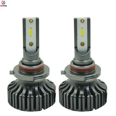 Weiyao V13 Auto Lighting System 6000K 9005 LED Headlight 40W Car LED Bulb LED Headlight